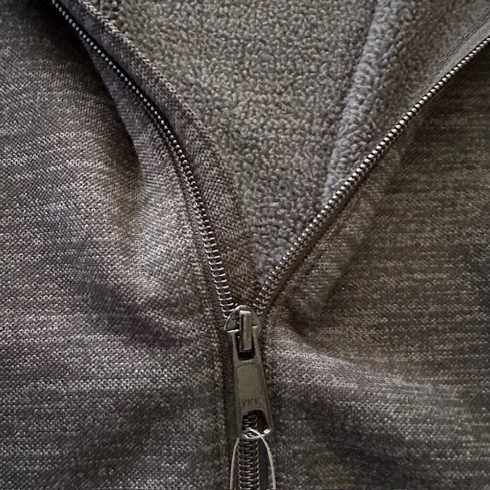 NWT Columbia Men's Birch Woods Full Zip Fleece Jacket In Black (Charcoal) Size M - Picture 5 of 11